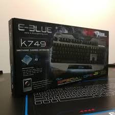E-Blue EKM749SGUS-IS Mazer Backlit Ops XL Mechanical Keyboard