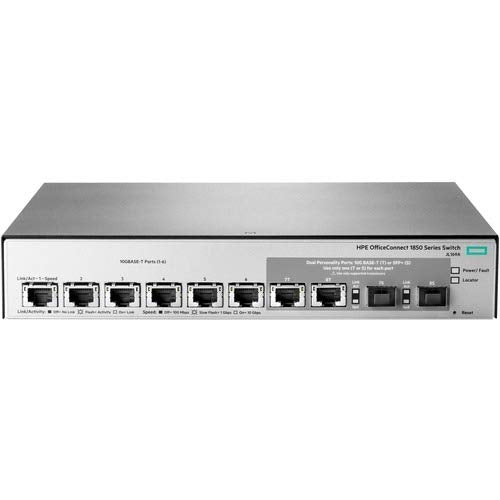 HEWLETT PACKARD ENTERPRISE JL169A#ABA HP Officeconnect 1850 6Xgt and 2Xgt/SPF+ Switch