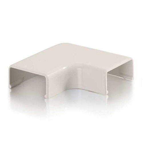 C2G Wiremold Uniduct 2700 90° Flat Elbow Fog White - Elbow - Fog White - Polyvinyl Chloride (PVC)