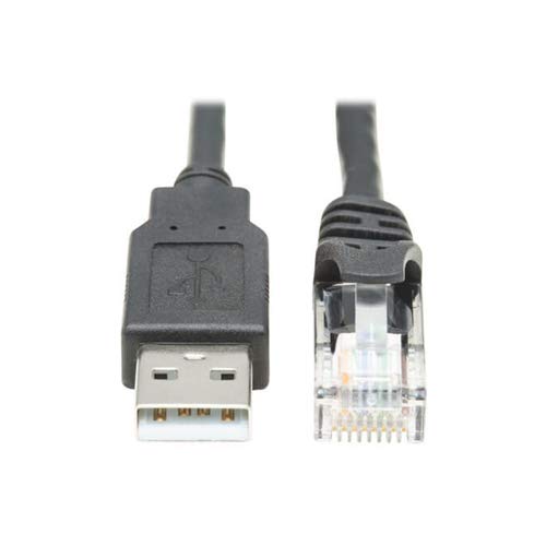 USB Type-A to RJ45 Cable M/M BLK 15 FT.