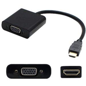 AddOn Lenovo 0B47069 Compatible 20.00cm (8.00in) HDMI Male to VGA Female Black Adapter Cable