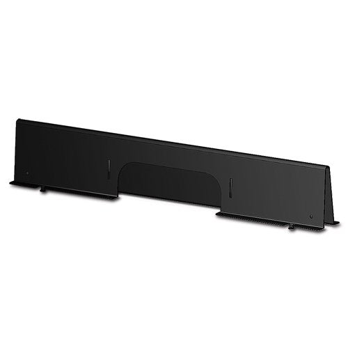 Shielding Partition Solid 600mm Wide Black