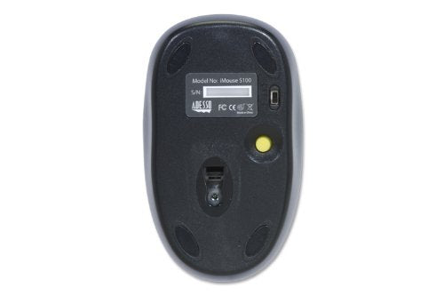 Adesso iMouse S100-3-Button Bluetooth Mini Optical Scroll Mouse