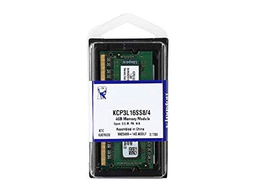 KINGSTON KCP3L16SS8/4 4GB DDR3L 1600 MHz SO-DIMM Memory Module