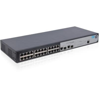 1910-24 Switch - 24 Ports - Manageable - 24 x RJ-45 - 2 x Expansion Slots - 10/100Base-TX