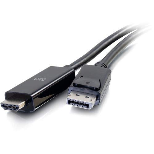 C2G 50193 C2G 3ft DisplayPort Male to HD Male Active Adapter Cable - 4K 60Hz,3ft
