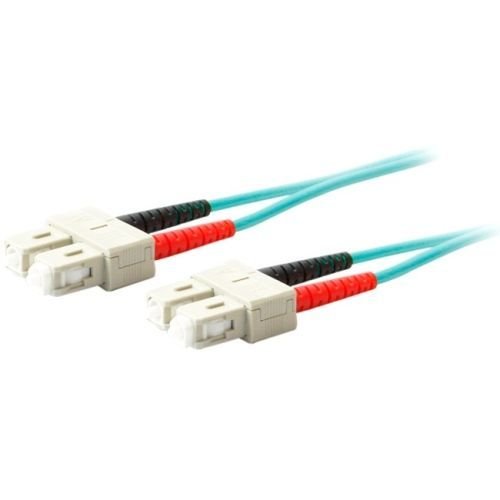 Addon 2M OM4 Aqua Duplex Patch Cable