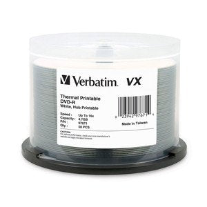97671 DVD Recordable Media - DVD-R - 16x - 4.70 GB - 50 Pack Spindle