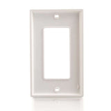 C2G / Cables To Go 03725 Decorative Compatible Cutout Single Gang Wall Plate
