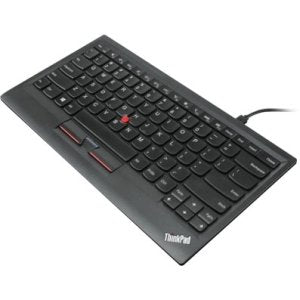 Open Box Lenovo ThinkPad Compact USB Keyboard with TrackPoint - US English