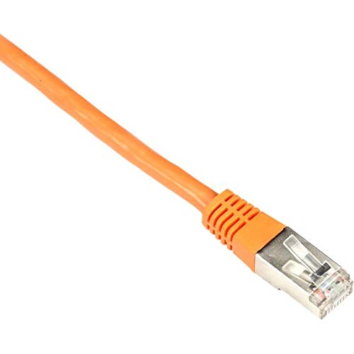 BLACK BOX NETWORK SRV - CAT5E SHLD Patch Cable 3 feet 26 AWG STRND CMR Orange