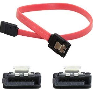 AddOn Bulk 5 Pack 18in SATA Serial ATA Cable with Latches - F/F SATAFF18IN-5PK