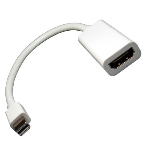 Mini DisplayPort to HDMI Adapter for Apple MacBook, MacBook Pro, iMac, MacBook Air, Mac Mini Laptop (20 cm= 8 inch)