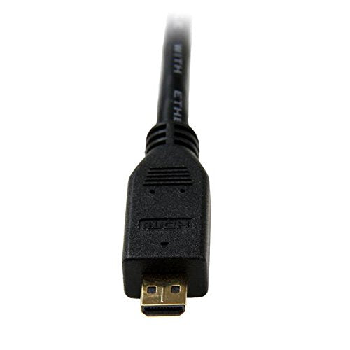 STARTECH MU6MMS Slim 3.5mm Stereo Audio Cable - M/M (6 Feet), Black