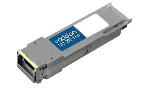 Addon Cisco QSFP-40G-SR4 Compatible QSFP+ Transceiver - QSFP+ Transceiver Module - 40 Gigabit Ethernet (QSFP-40G-SR4-AO)