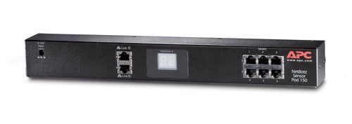 APC Accessory NBPD0150 NetBotz Rack Sensor Pod 150 Support 6 Sensors Brown Box