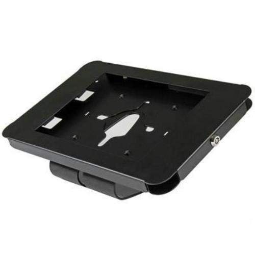 StarTech.com Secure Tablet Enclosure Stand- Lockable Anti Theft Steel Desk or Wall Mount for 9.7