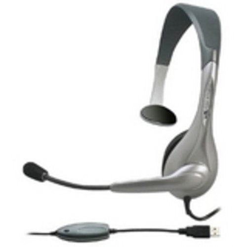 Cyber Acoustics 2J94306 AC-840 Internet Communication USB Mono Headset