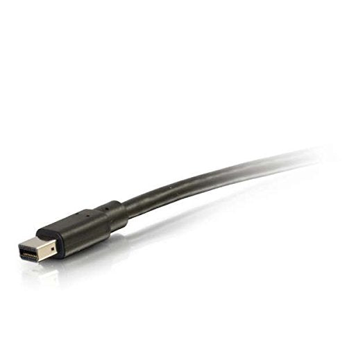 C2G 54302 Mini DisplayPort to DisplayPort Adapter Cable M/M, Black (10 Feet, 3.04 Meters)