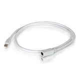 C2G DisplayPort Extension Cable Male to Female, White (54415)
