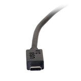 C2G/Cables to Go 28862 USB 3.0 (USB 3.1 Gen 1) USB-C to USB Micro-B Cable M/M
