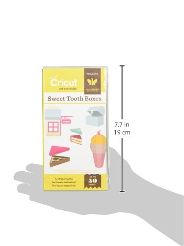 Cricut 2001097 Sweet Tooth Boxes Cartridge
