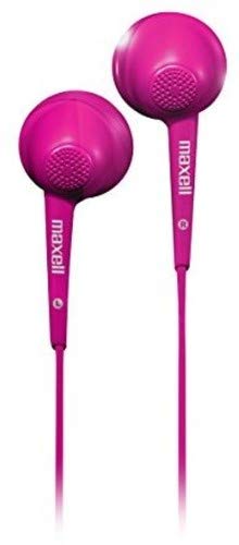 Maxell 191571 Jelleez Soft Ear Buds Pink With Mic