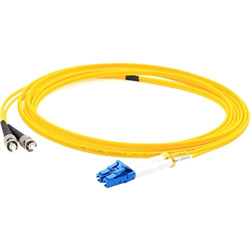 5M SMF LC/ST 9/125 SIMPLEX YELLOW OS1 PATCH CABLE