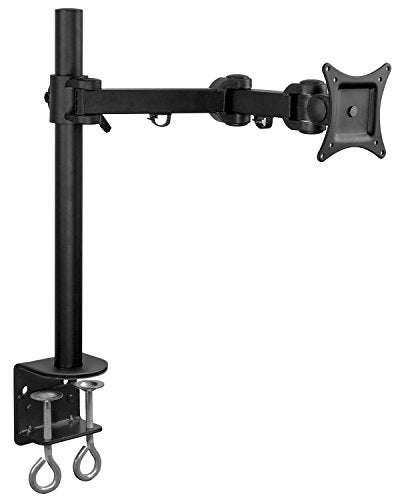Mount-It! Single Monitor Desk Mount Arm, VESA Compatible Universal Desk Stand (MI-751)