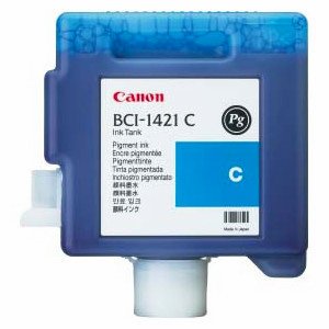 Genuine Canon Bci-1421c Cyan Inkjet Cartridge (330 Ml Tank) Designed for The Can
