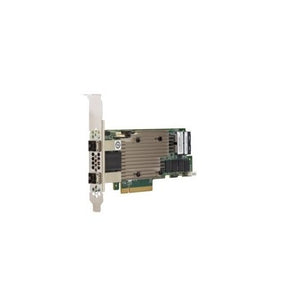 Broadcom MegaRAID 9480-8i8e - Storage controller (RAID) - 16 Channel - SATA 6Gb/s/SAS 12Gb/s low profile - 1200 MBps - RAID 0, 1, 5, 6, 10, 50, JBOD, 60 - PCIe 3.1 x 8
