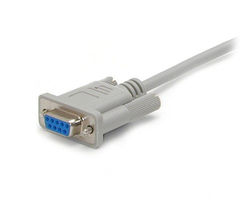 StarTech.com 10 ft Cross Wired DB9 to DB25 Serial Null Modem Cable - F/M - Null modem cable - DB-9 (F) to DB-25 (M) - 10 ft - SCNM925FM