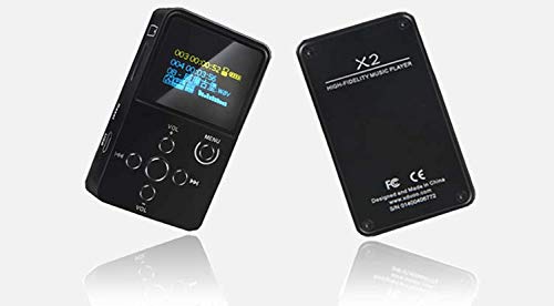 xDuoo Media Player XDU-X2 0.96 inch LED MicroSD Rail to Rail Black Retail