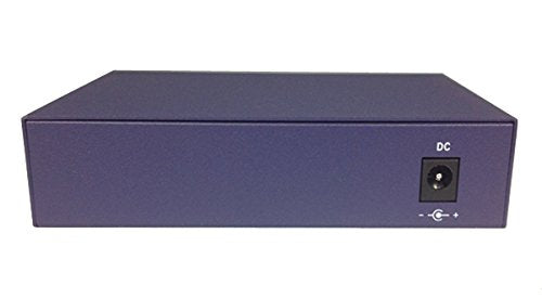 Amer - Switch - 5 Ports - Desktop, Wall-Mountable - Black (SD4P1)