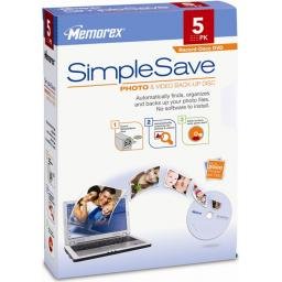 Simplesave DVD 5pk Cases