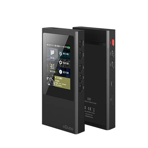 xDuoo Media Player X20 2.4 IPS Bluetooth4.0 USB TF Card in-Car Play Mode Black Retail