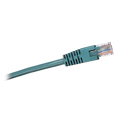 15ft Cat5e/Cat5 Green Molded Rj45 Patch Cable 350mhz M/M