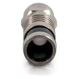 C2G 41074 RG6 Compression F-Type Connector with O-Ring Multipack (10 Pack) TAA Compliant