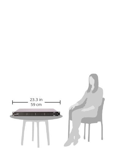 UBIQUITI ES-48-500W Edge Switch Managed PoE, Gigabit with SFP, Power Method 100-240VAC/50-60 Hz, Universal Input, Black
