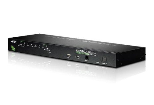 8PORT PS/2 USB CS1708A KVM Switch 1U Rm with Cables