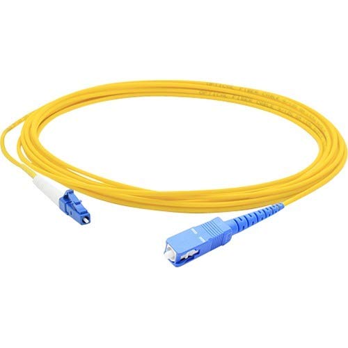 3m Single-Mode Fiber (SMF) Simplex SC/LC OS1 Yellow Patch Cable