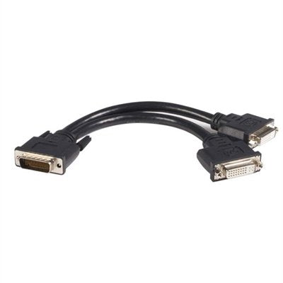 2R35465 - StarTech.com 8in LFH 59 Male to Dual Female DVI I DMS 59 Cable