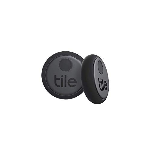Tile Sticker (2020) 4-pack - Small, Adhesive Bluetooth Tracker, Item Locator and Finder for Remotes, Headphones, Gadgets and More; Waterproof with 3 Year Battery Life
