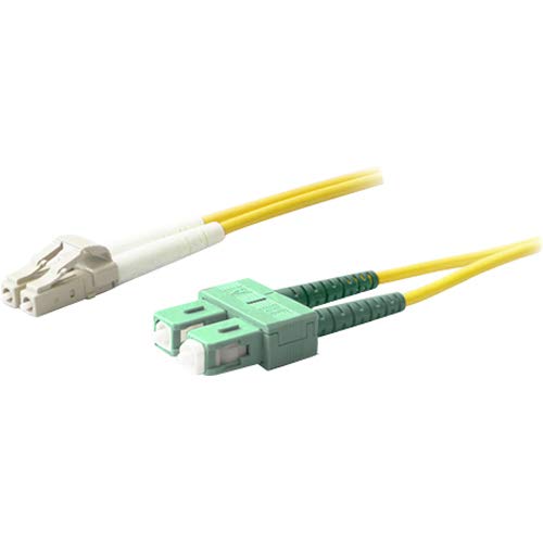 Add-On Computer 20m LC (Male) to SC (Male) Yellow OS1 Duplex LSZH Patch Cable(ADD-SC-LC-20M9SMF)