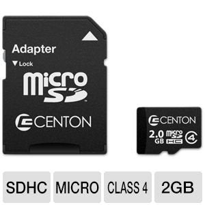 2gb Micro Sd Card Class4 S1-Msdhc4-2g (vf)