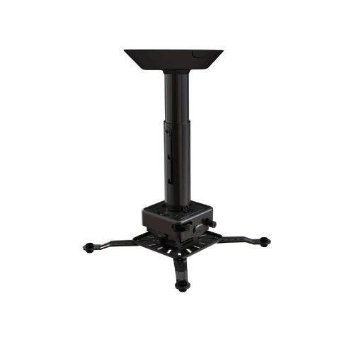 Crimson Adjustable Height Ceiling Projector Mount with 6-11 inch Drop (Black) JKR3-11A