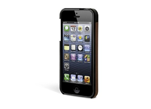 Kensington K39625WW Vesto Leather Texture Case for iPhone 5 & 5S, Brown Marble