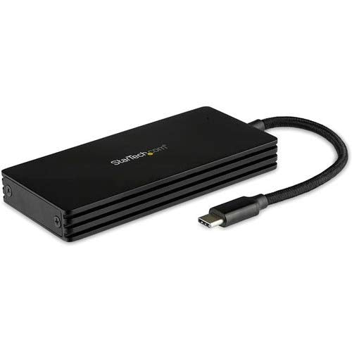 StarTech.com M.2 SSD Enclosure for M.2 SATA Drives - USB 3.1 G - USB-C - Portable M.2 External Enclosure (SM21BMU31CI3)