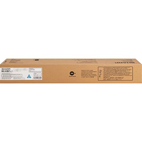 Sharp MX-60NTCA Cyan Toner Cartridge for USE in MX3050N MX3070N MX3550N MX3570N