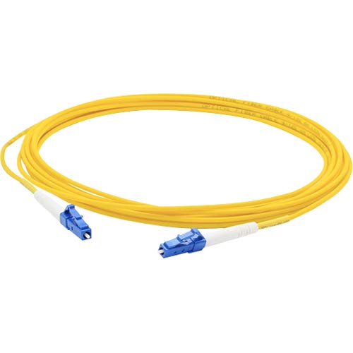 ADD-ON-COMPUTER PERIPHERALS ADD-LC-LC-10MS9SMF 10M LC (Male) to LC (Male) Yellow Simplex Riser-Rated Fiber Patch Cable